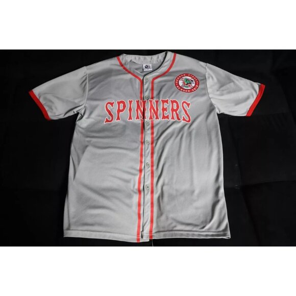 VTG Minor League Baseball Promo Jersey Mens XL Gray Lowell